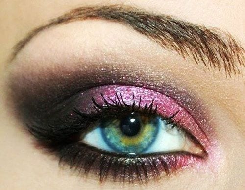 Maquiagem pink esfumaçado - Réveillon